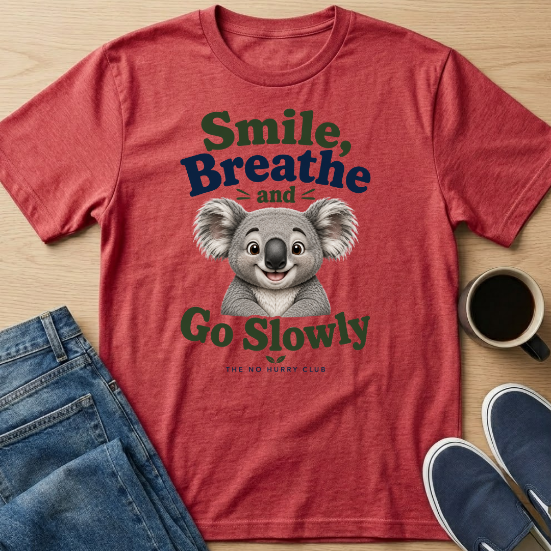 Smile, Breathe Koala T-Shirt