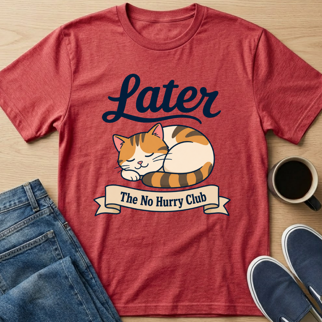 Later Cat T-Shirt
