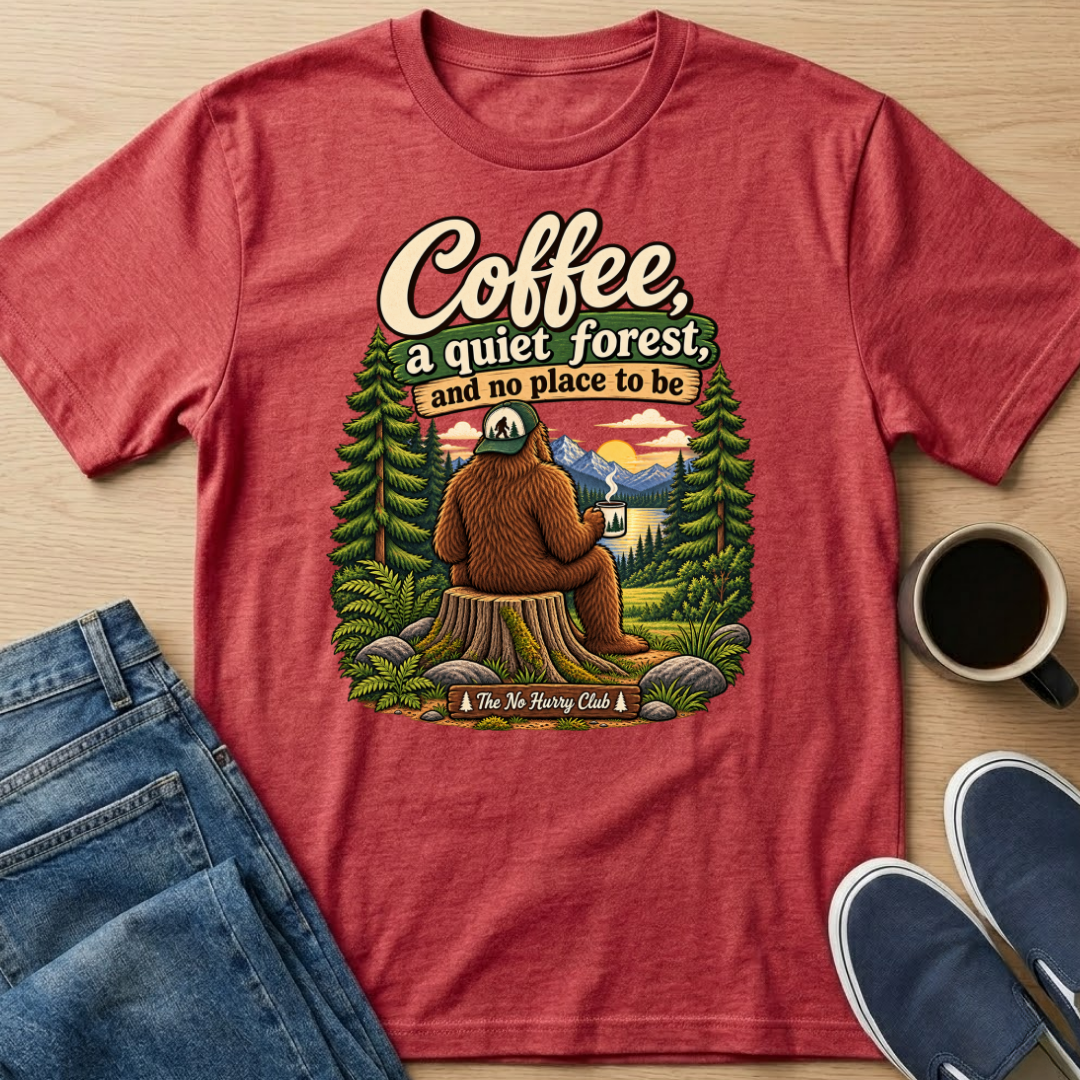 Sasquatch & Coffee T-Shirt