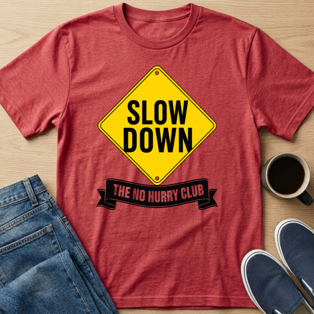 Slow Down Sign T-Shirt