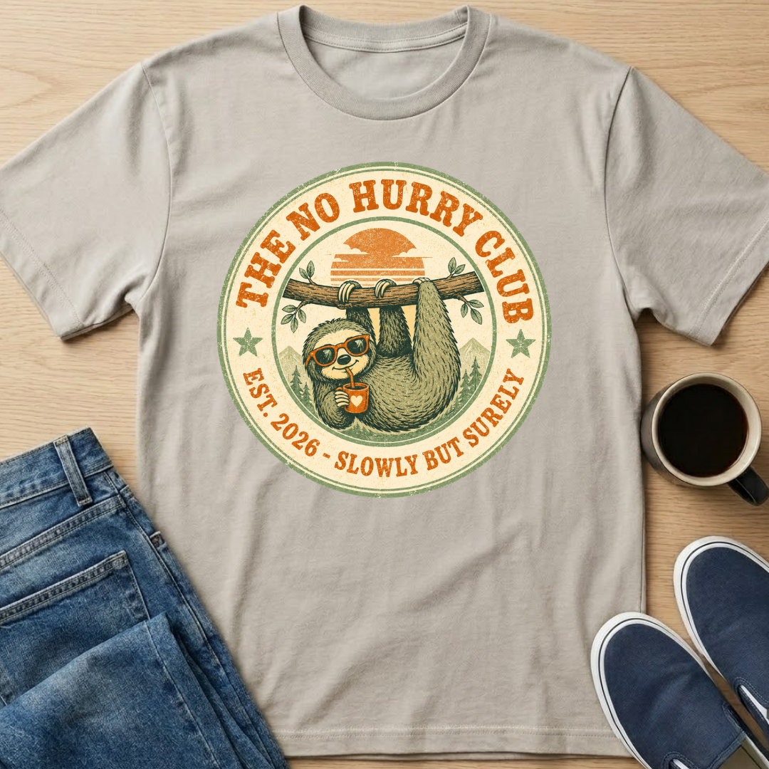 Slowly But Surely Sloth T-Shirt