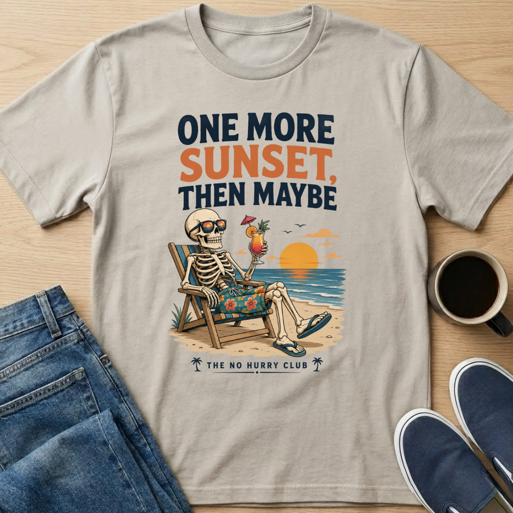 One More Sunset Skelly T-Shirt