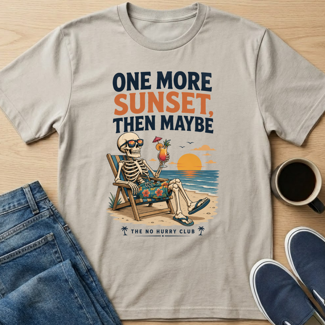 One More Sunset Skelly T-Shirt