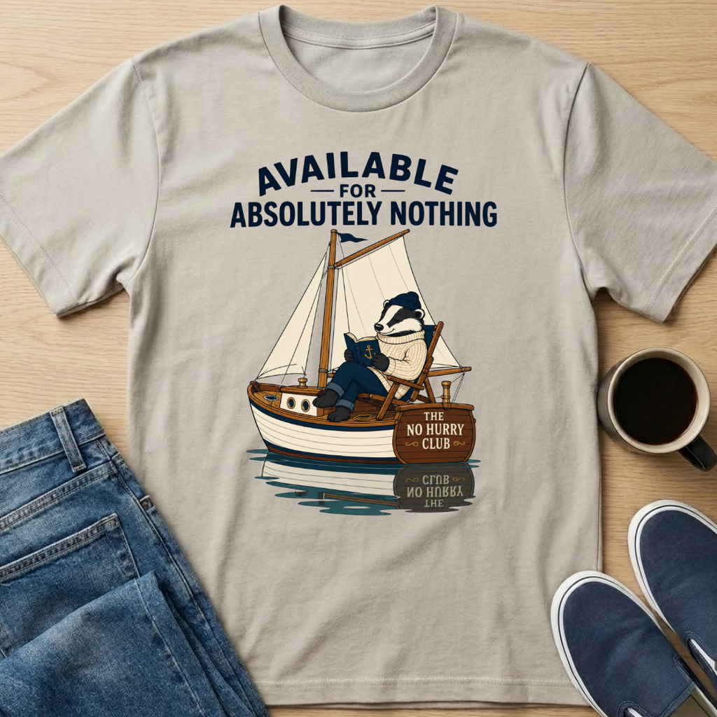 Sailboat Badger T-Shirt