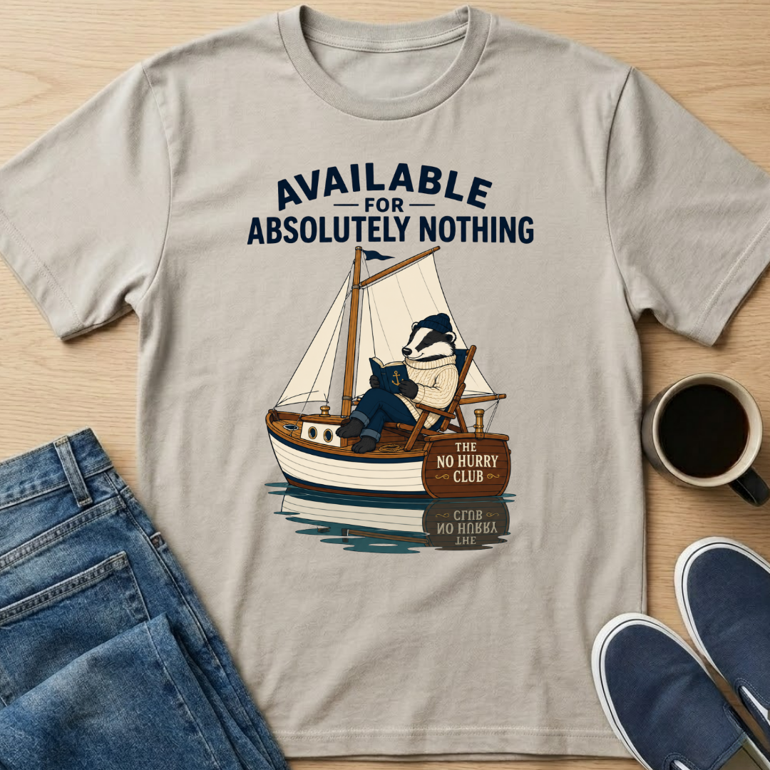 Sailboat Badger T-Shirt
