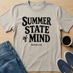 Summer State Of Mind Text T-Shirt
