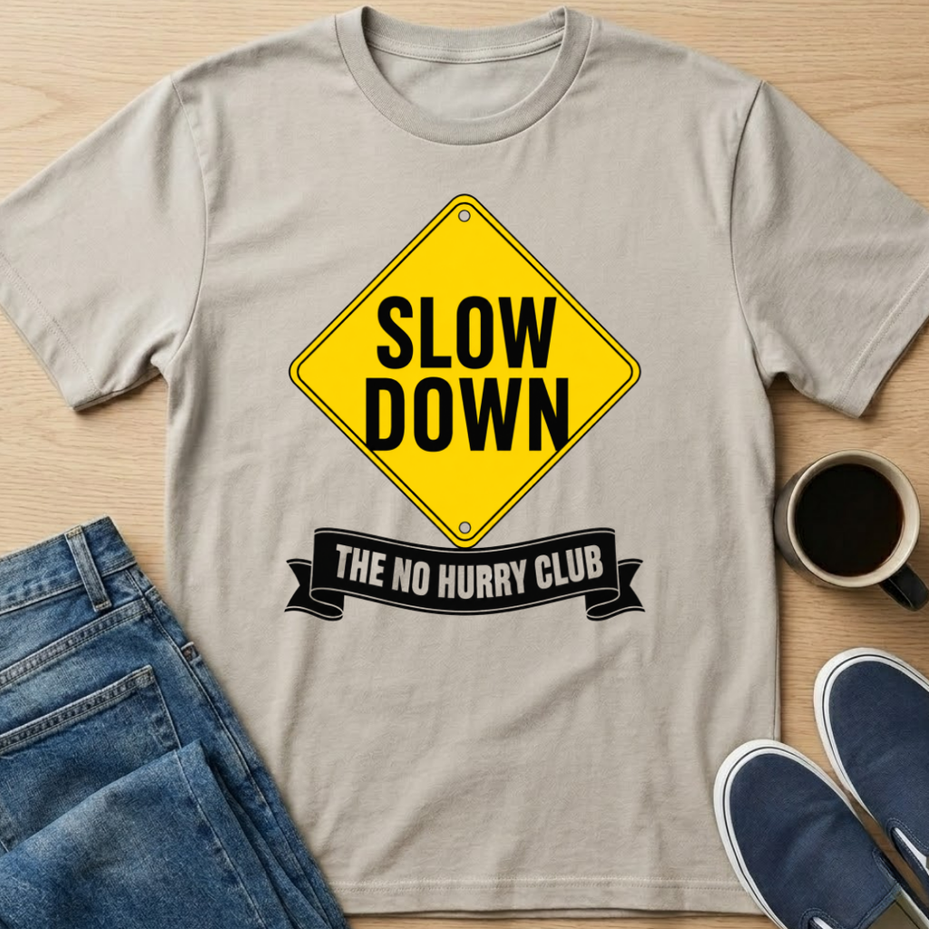 Slow Down Sign T-Shirt