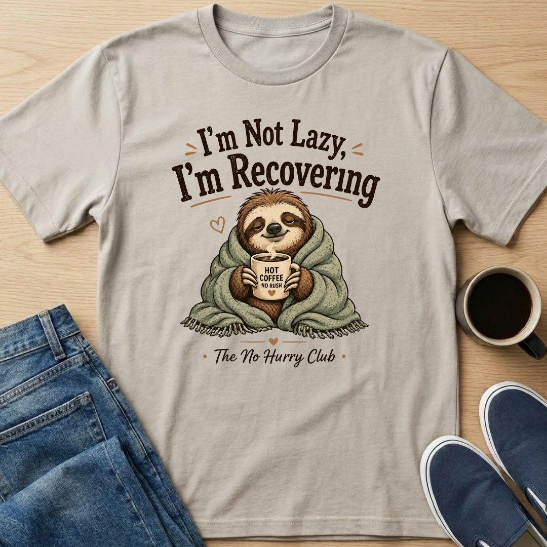 I'm Not Lazy Sloth T-Shirt