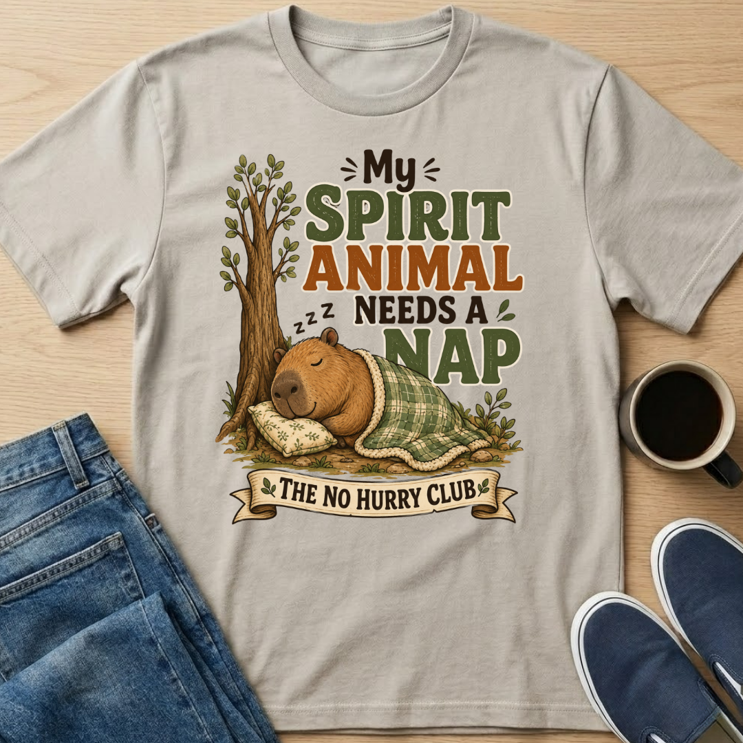 Spirit Animal Capybara T-Shirt