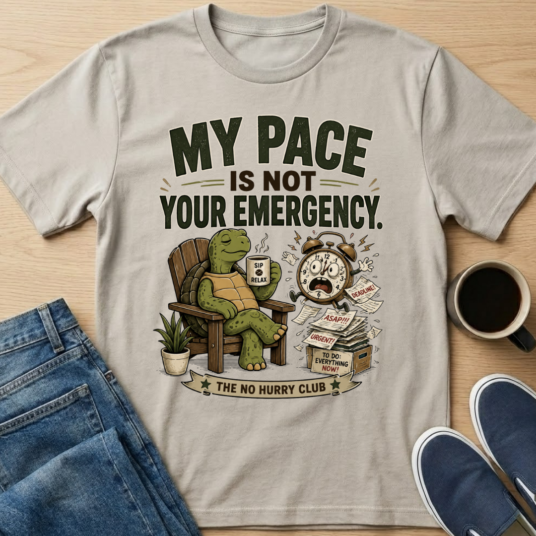 My Pace Turtle T-Shirt