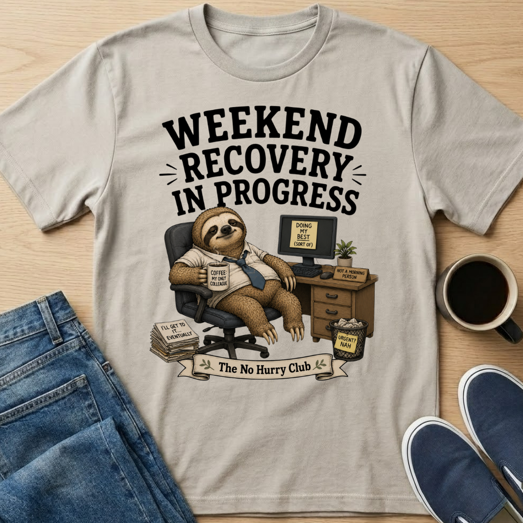 Weekend Recovery In Progress T-Shirt