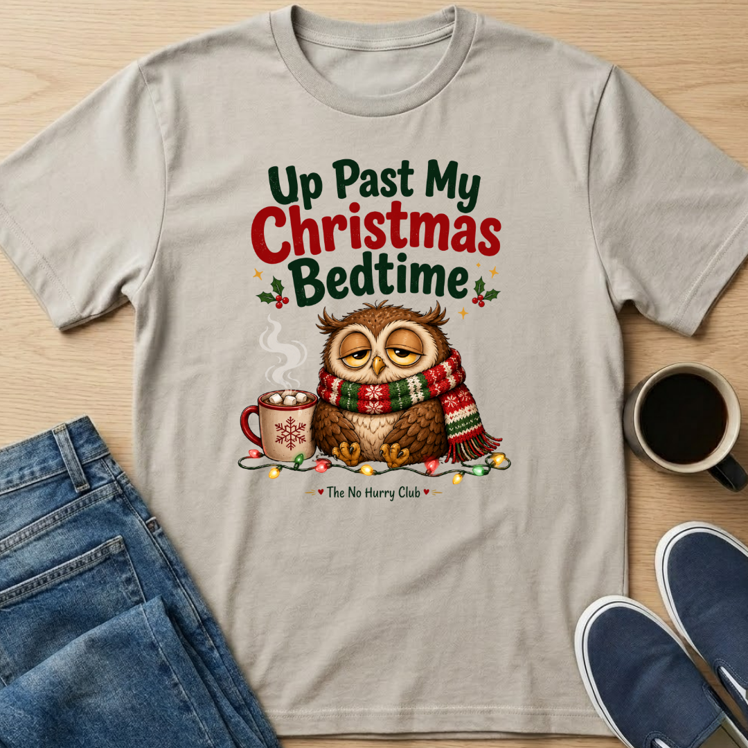 Christmas Bedtime Owl T-Shirt
