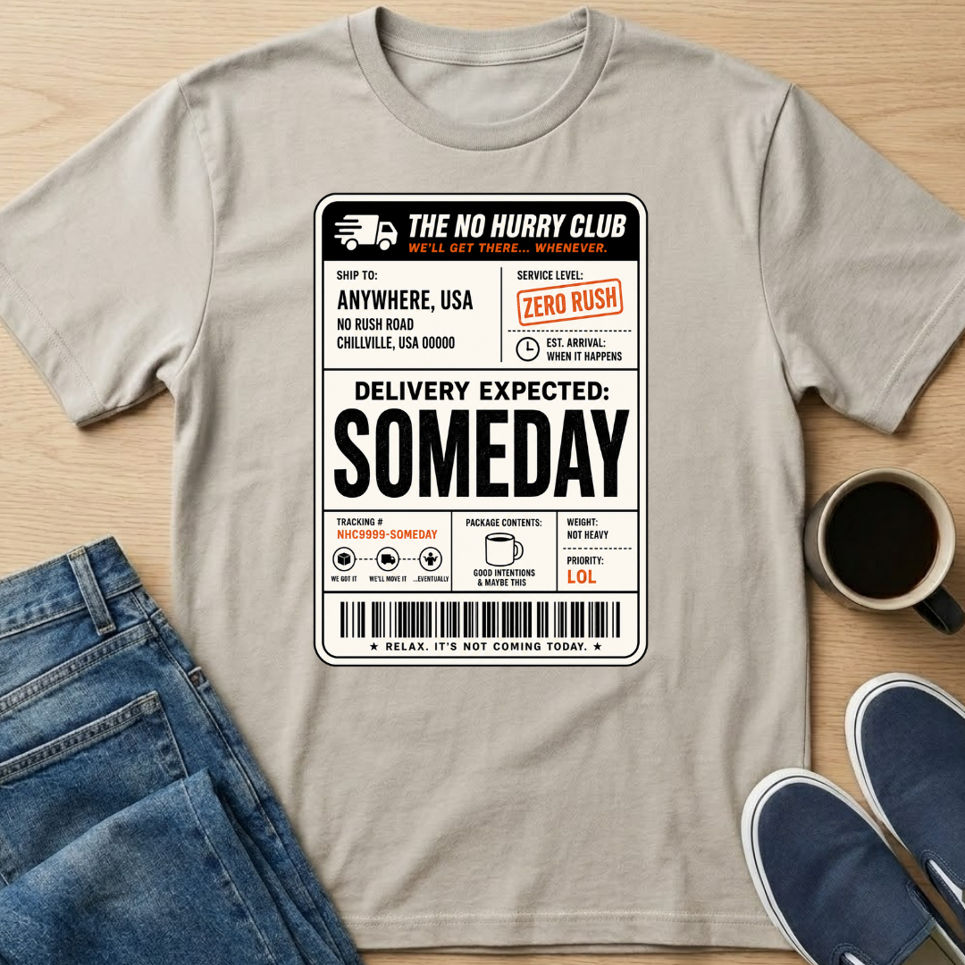 Shipping Label T-Shirt