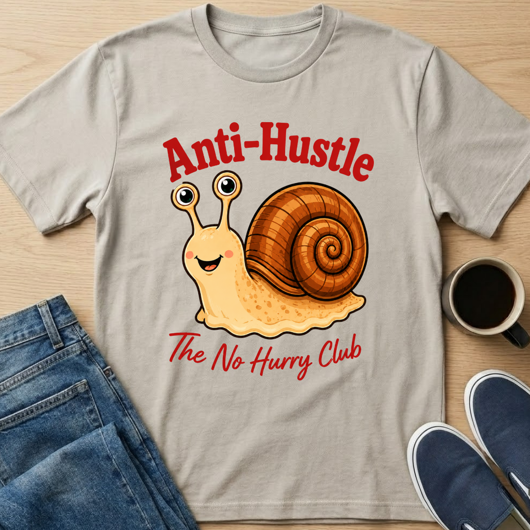 Anti-Hustle Snail T-Shirt