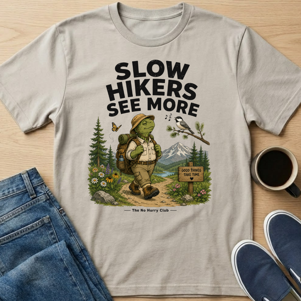 Slow Hikers See More T-Shirt