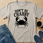 Don't Be Crabby - Black T-Shirt