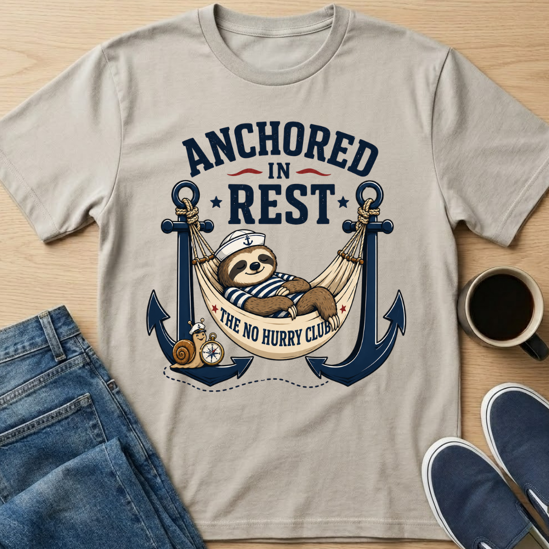 Anchored Sloth T-Shirt