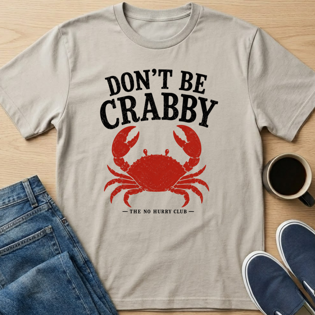 Don't Be Crabby - Red T-Shirt