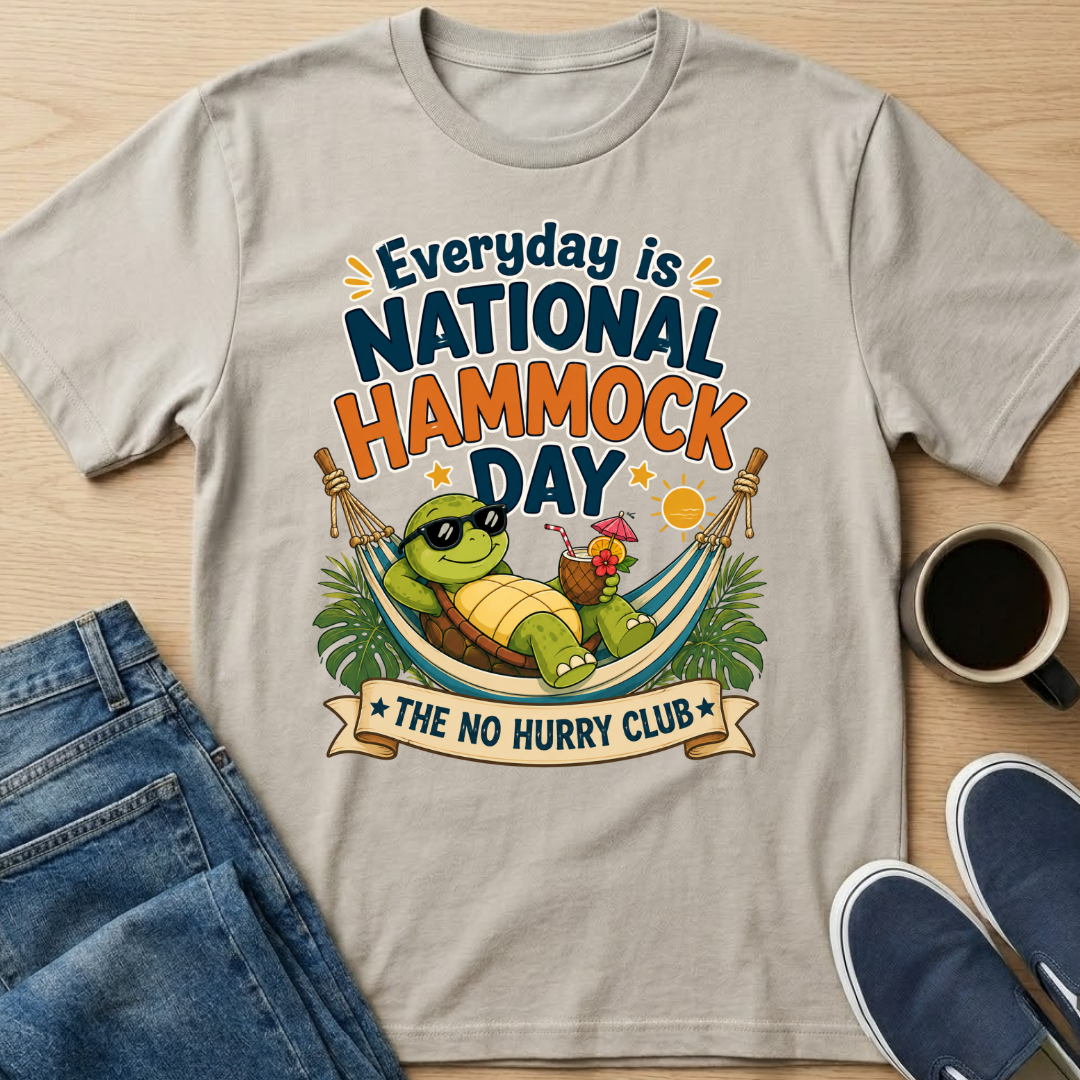 National Hammock Day T-Shirt