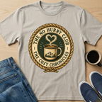 Cozy Chronicles Badge T-Shirt