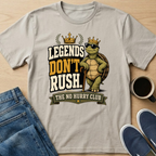 Legends Don't Rush Turtle T-Shirt