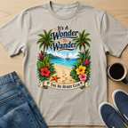 Wonder To Wander Tropical Beach T-Shirt