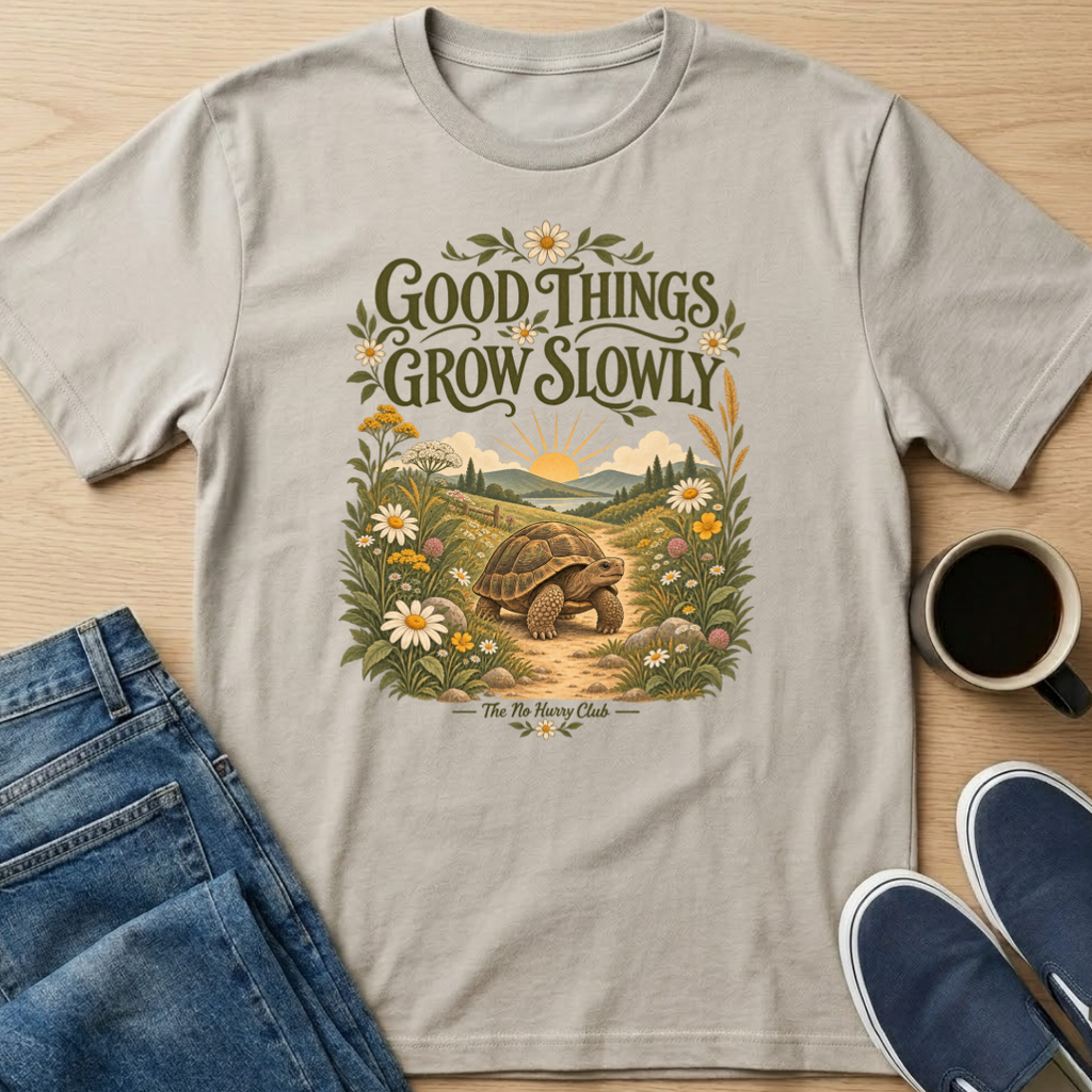 Good Things Grow Slowly T-Shirt