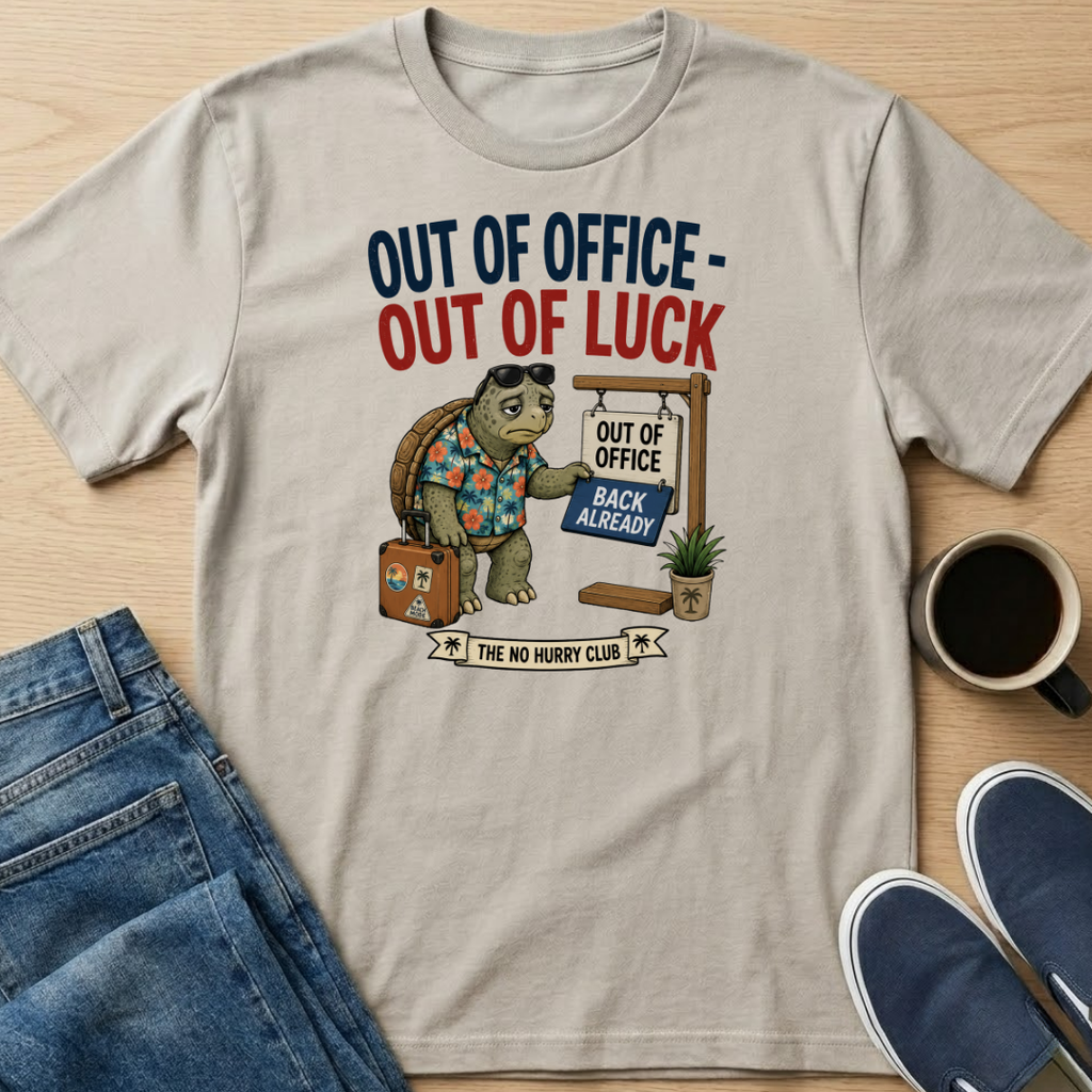 Out Of Office Turtle T-Shirt