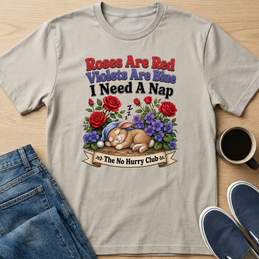 Roses Are Red Bunny T-Shirt