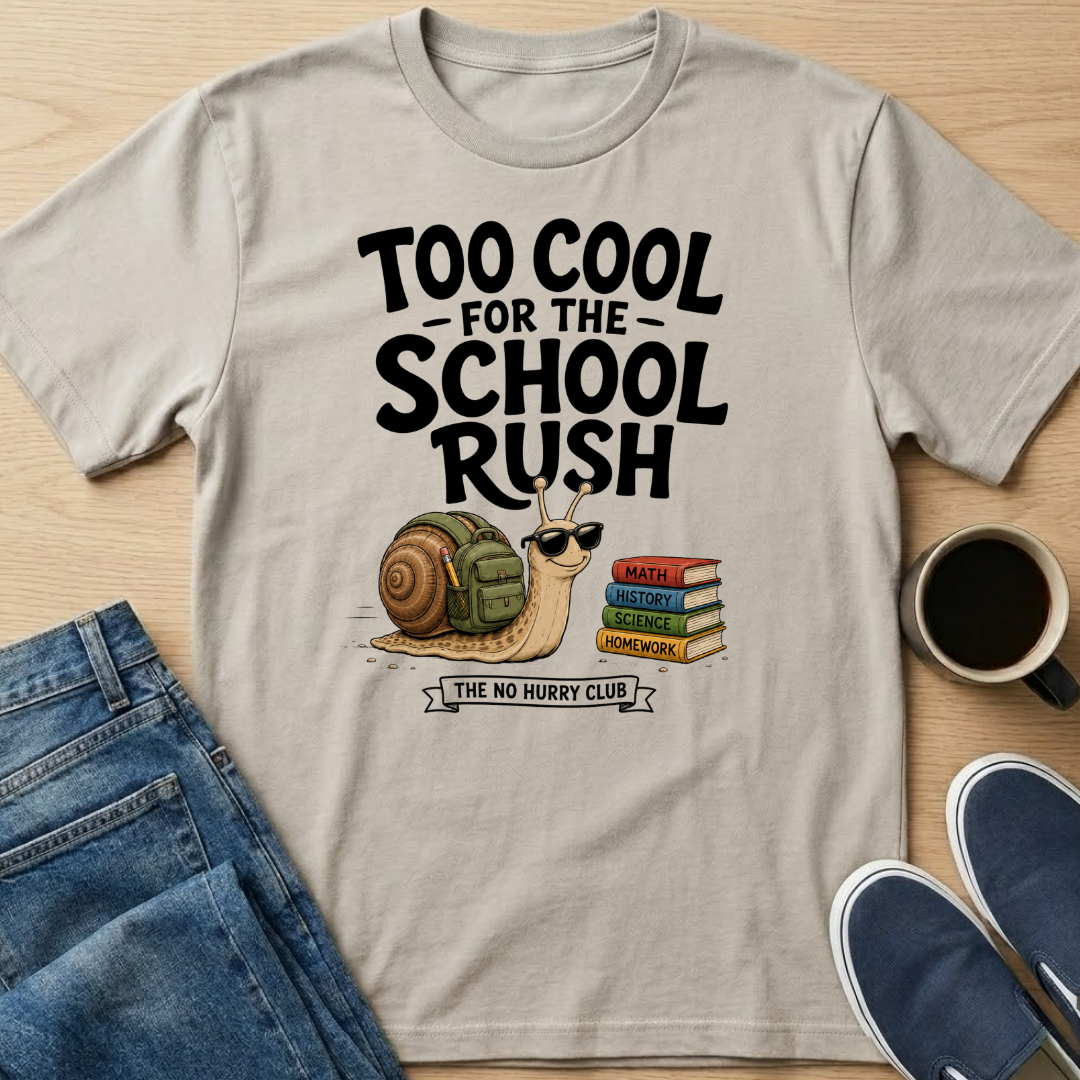 Too Cool For The School Rush T-Shirt