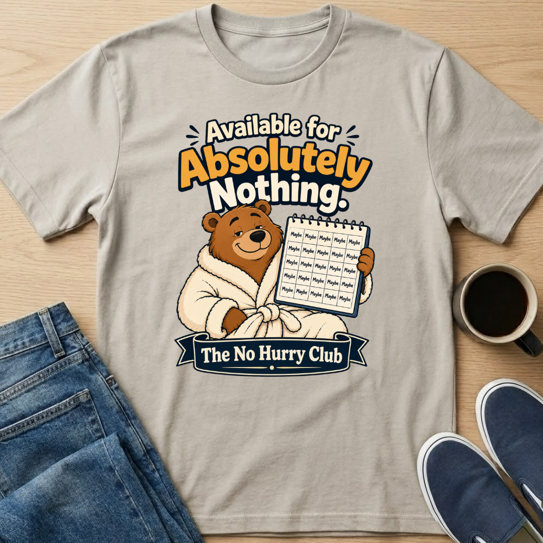 Bear in Robe T-Shirt