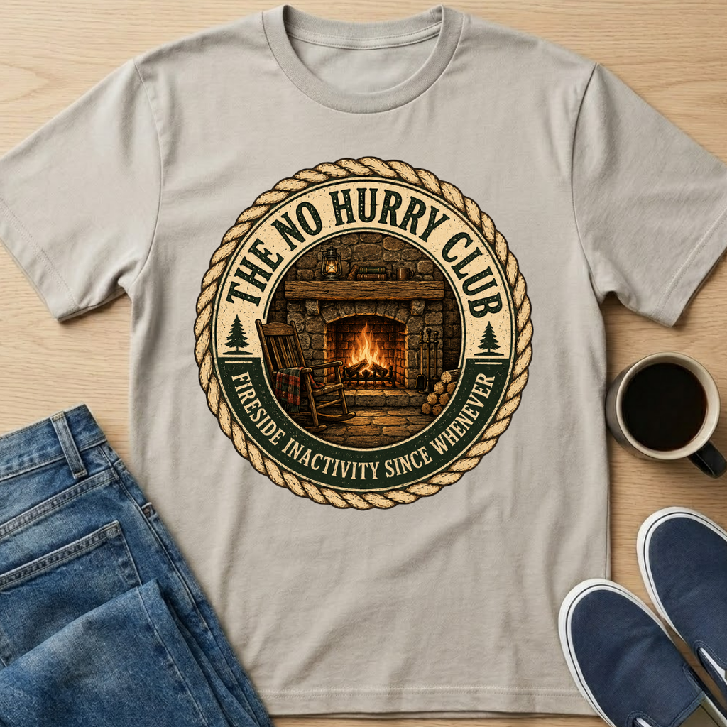 Fireplace Badge T-Shirt