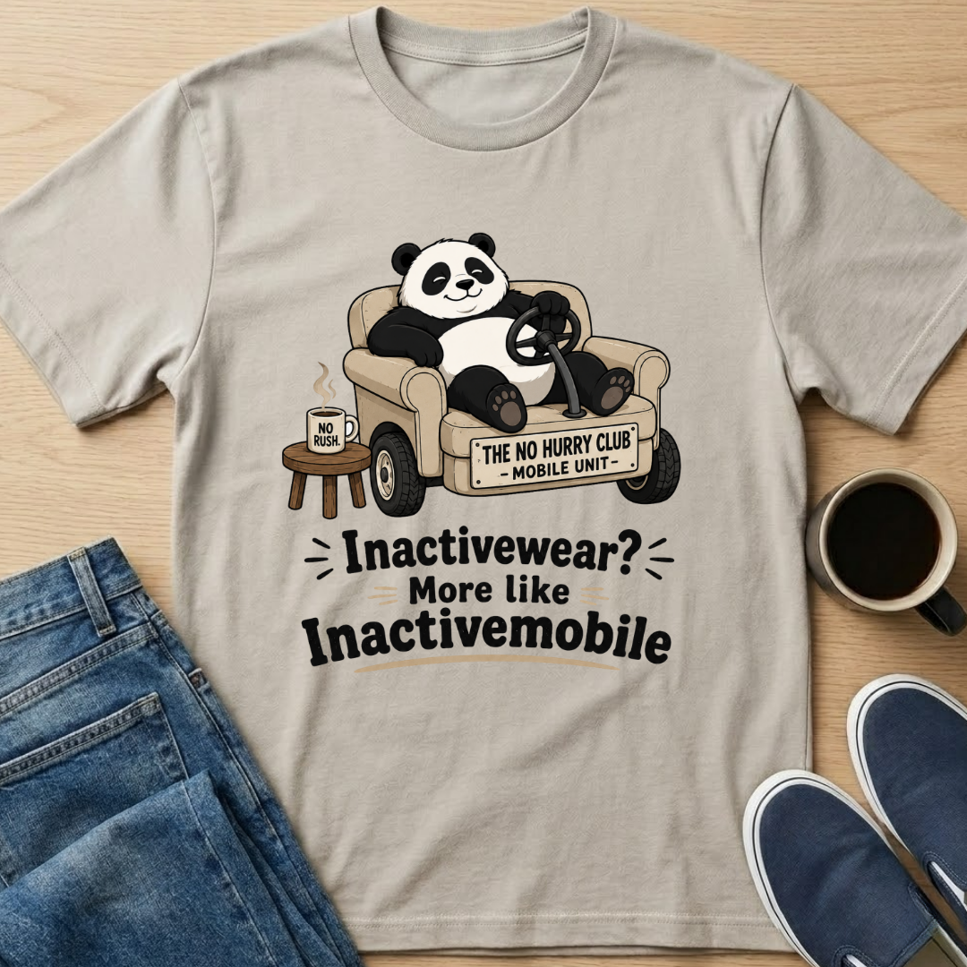 Inactivemobile Panda T-Shirt