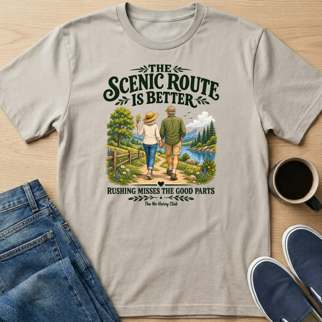 Scenic Route Couple T-Shirt