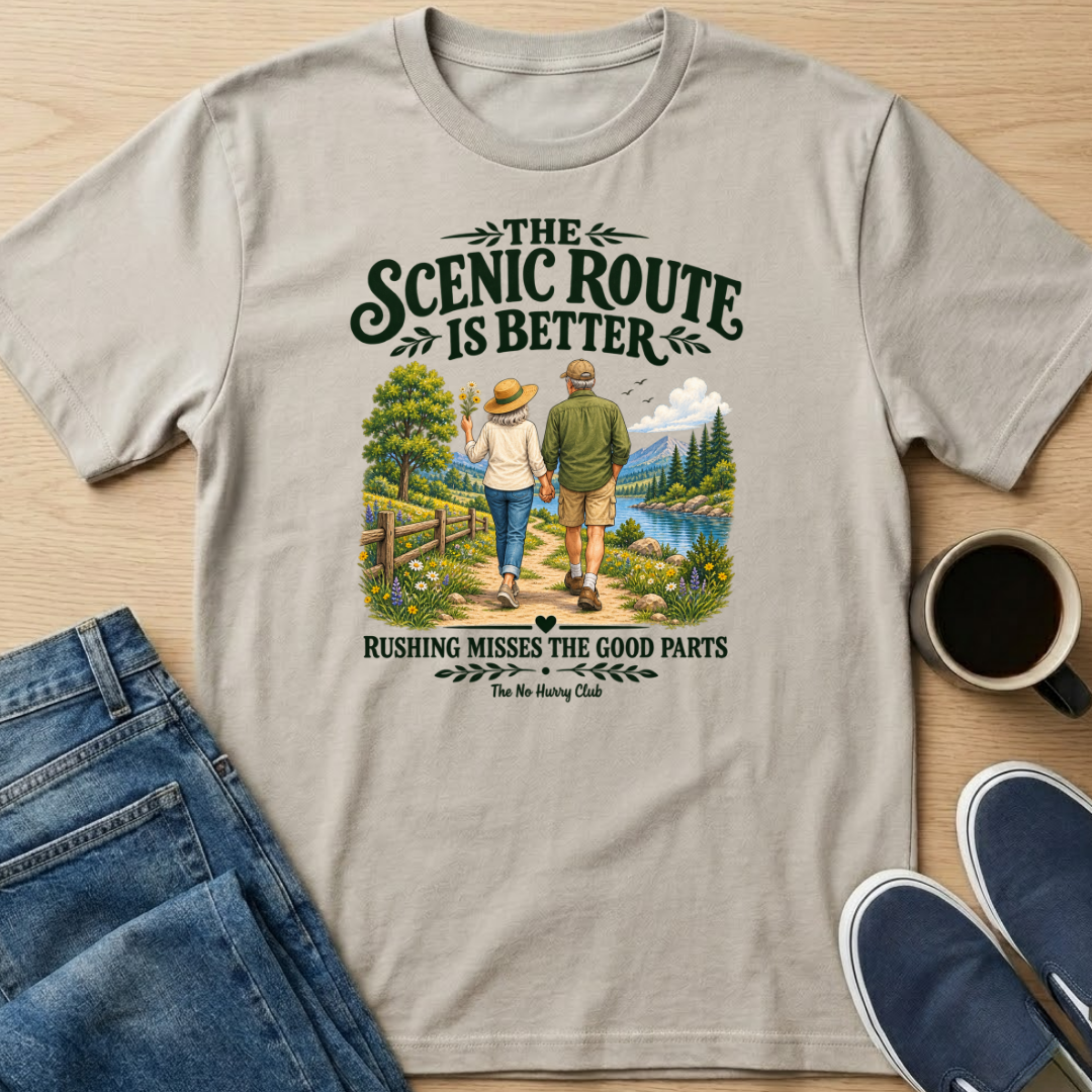 Scenic Route Couple T-Shirt