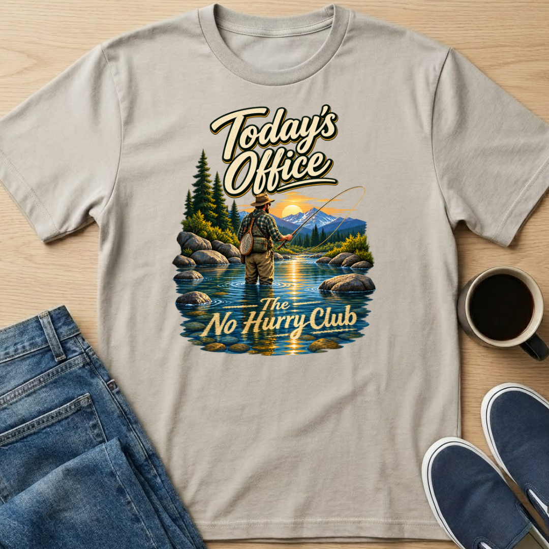 Today's Office Fisherman T-Shirt