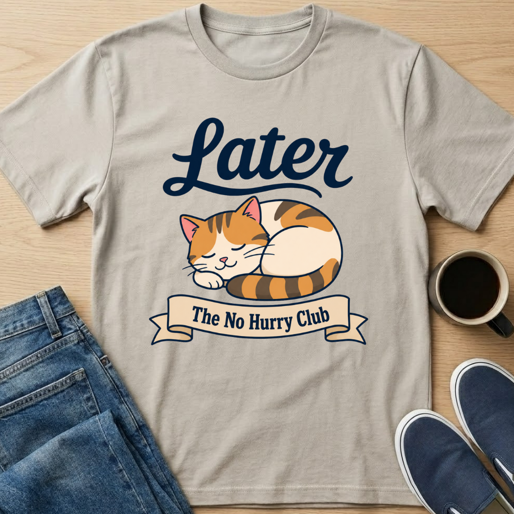 Later Cat T-Shirt