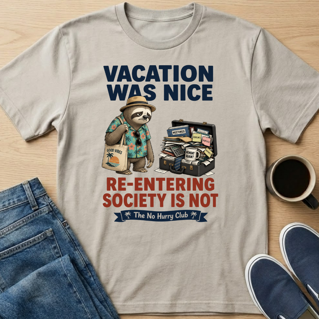 Vacation Was Nice T-Shirt