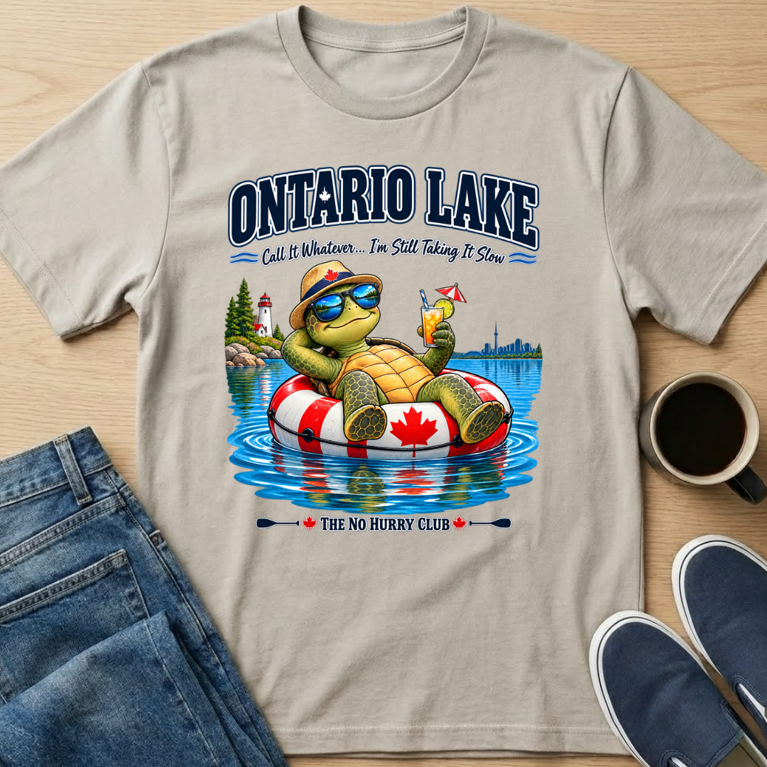 Ontario Lake Inner Tube T-Shirt