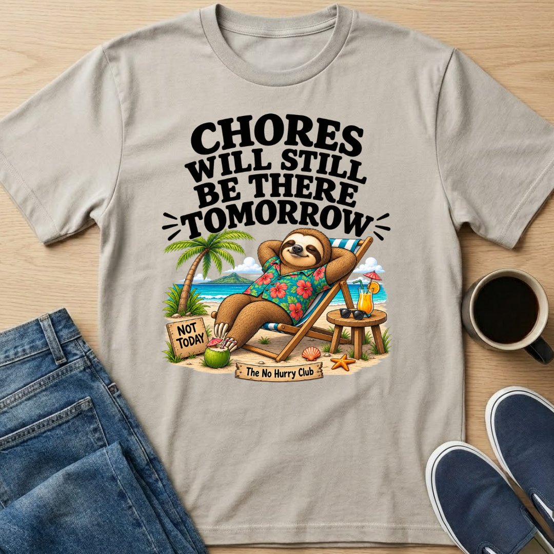Chores Tomorrow T-Shirt