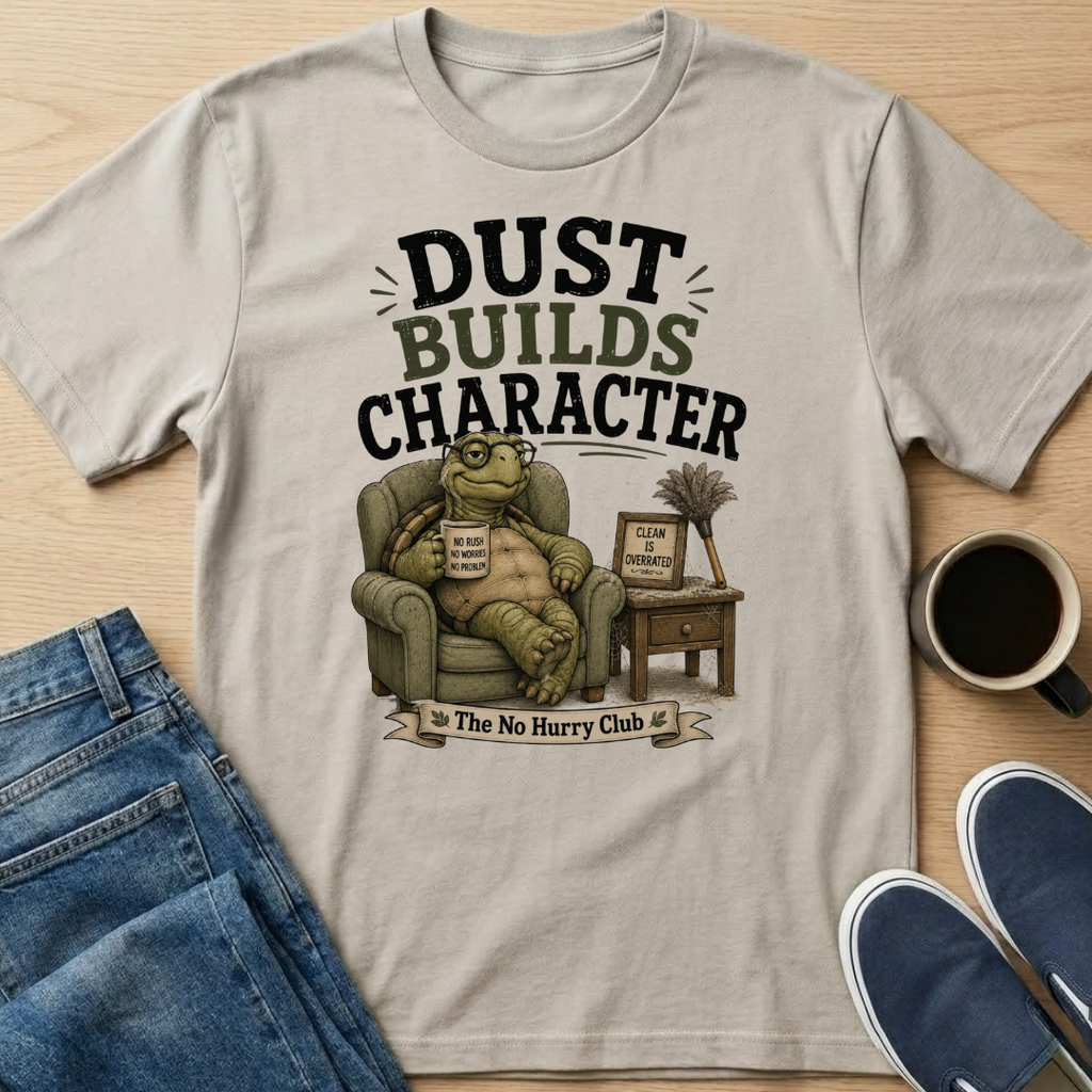Dust Builds Character T-Shirt