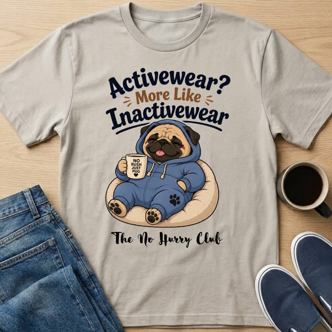 Inactivewear Pug T-Shirt