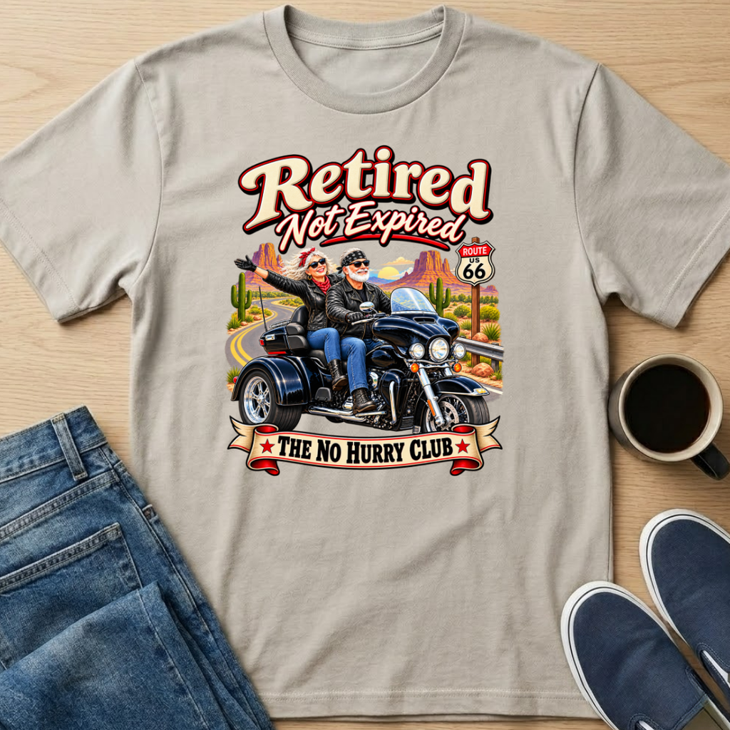 Retired 3-Wheeler T-Shirt
