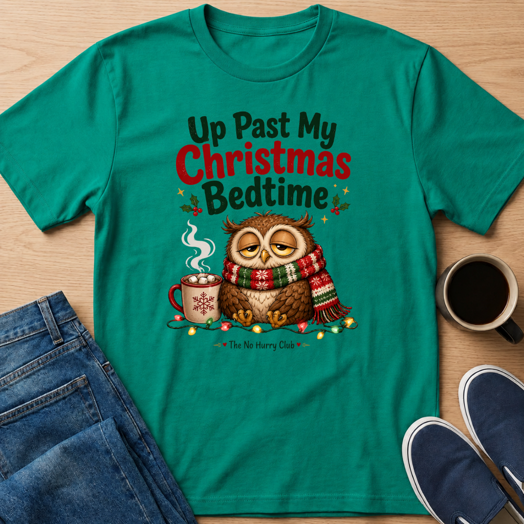 Christmas Bedtime Owl T-Shirt