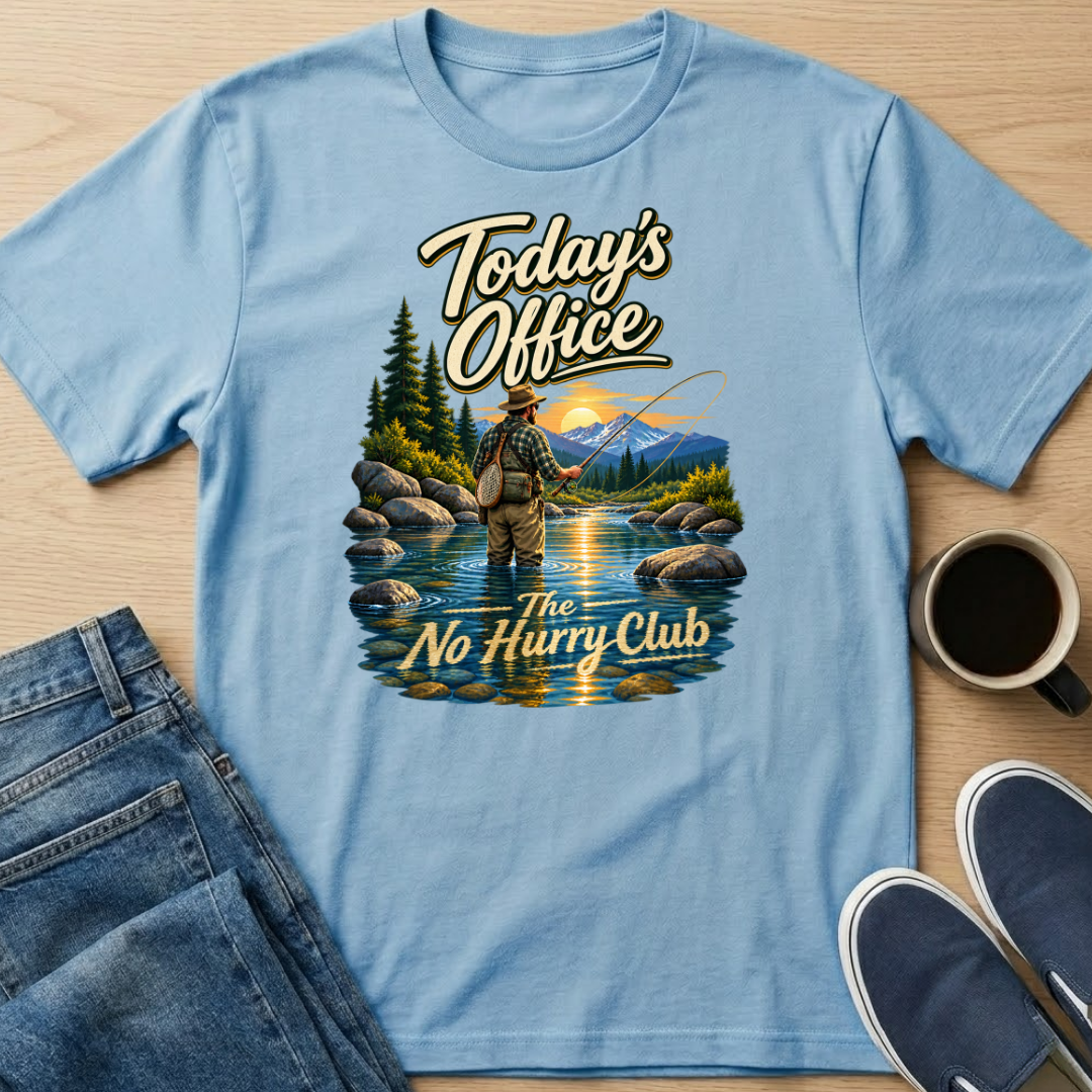 Today's Office Fisherman T-Shirt
