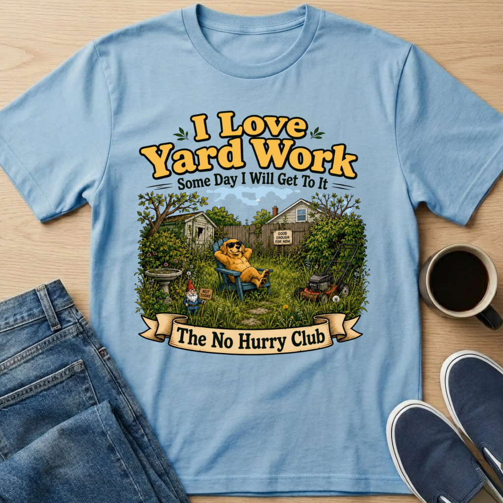 I Love Yard Work T-Shirt