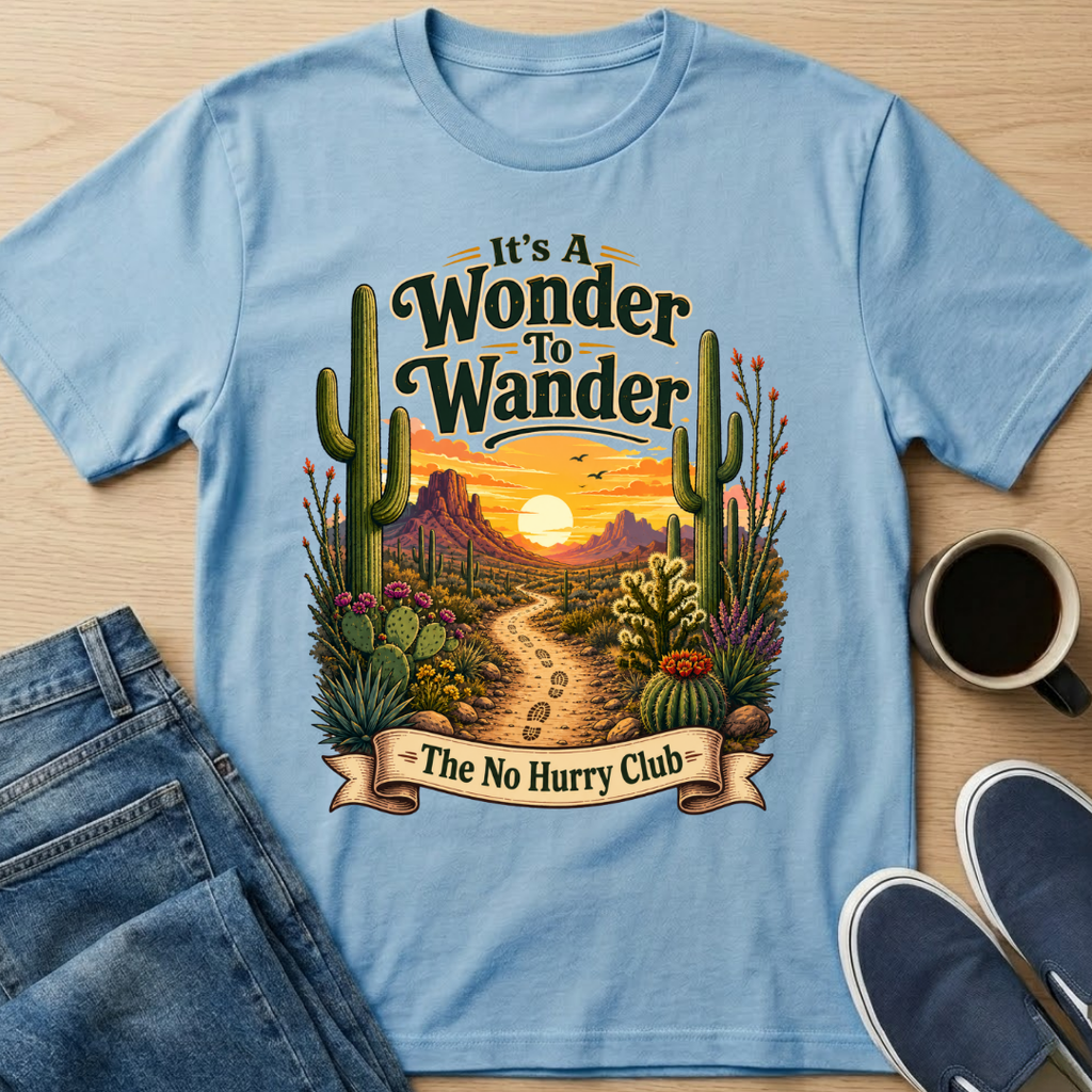Wonder To Wander Desert T-Shirt