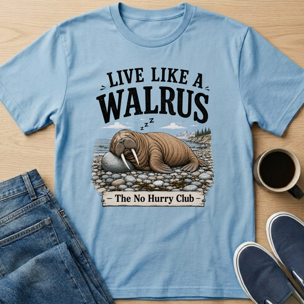 Live Like A Walrus T-Shirt