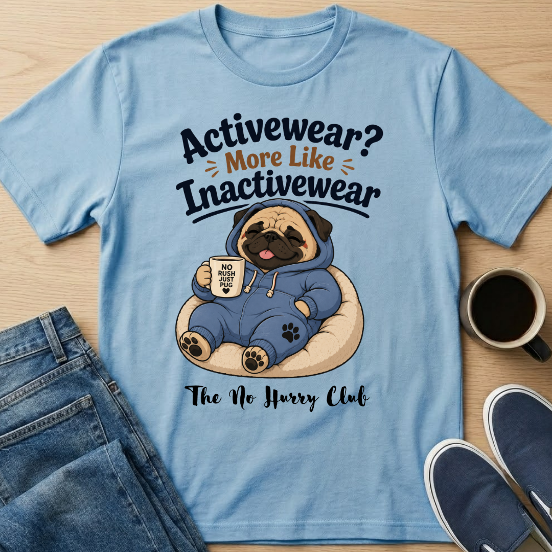 Inactivewear Pug T-Shirt