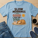 Slow Mornings Cat T-Shirt